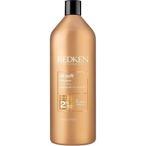 Redken All Soft Shampoo, 1000ml 