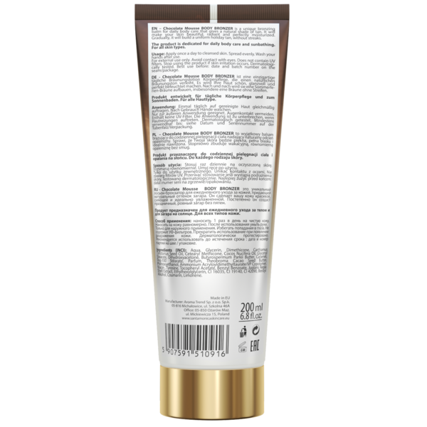 Chocolate Mousse Body Bronzer, 200ml