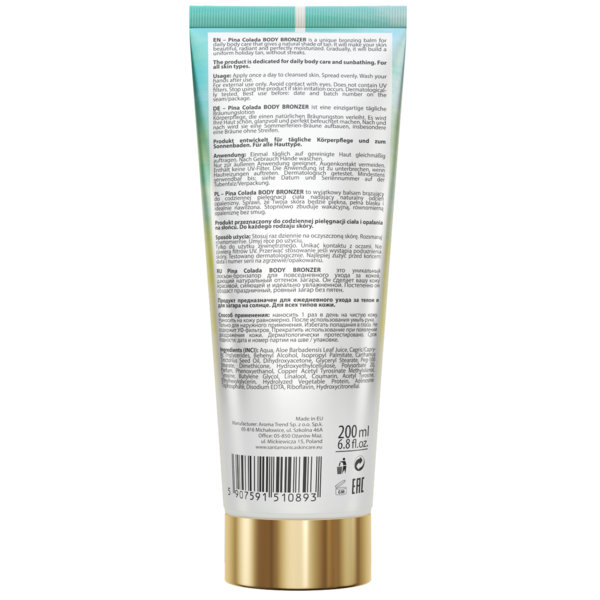 Poudre bronzante pour le corps Pina Colada, 200 ml