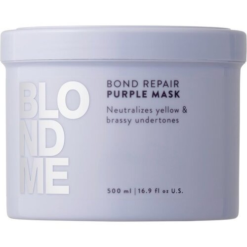 Schwarzkopf BlondMe Bond Repair Purple Mask 500 ml 