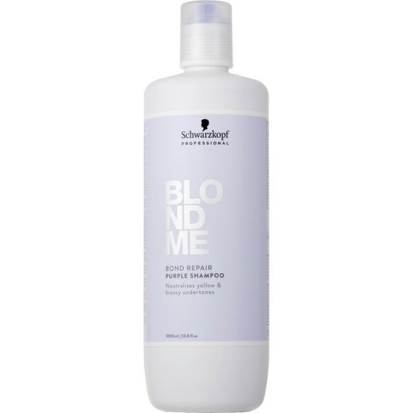 Shampoing violet BlondMe Bond Repair 1000 ml
