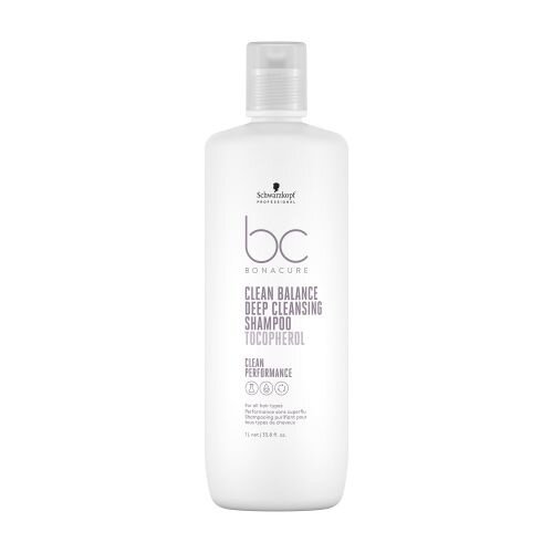 Schwarzkopf Bonacure Clean Performance Balance Shampooing Nettoyant en Profondeur 1000 ml 