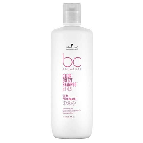 Schwarzkopf Bonacure Clean Performance Color Freeze Shampoo 1000ml 