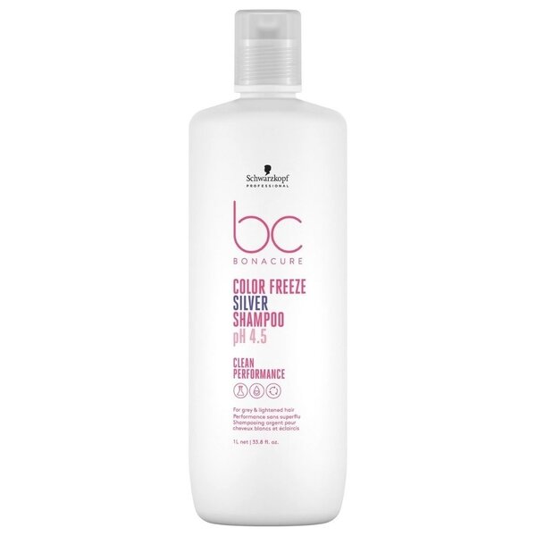 Bonacure Clean Performance Color Freeze Silver Shampoo 1000ml