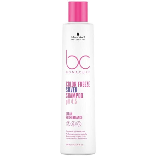 Schwarzkopf Bonacure Clean Performance Color Freeze Silver Shampoo 250ml 