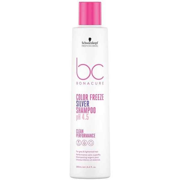 Bonacure Clean Performance Color Freeze Silver Shampoo 250ml
