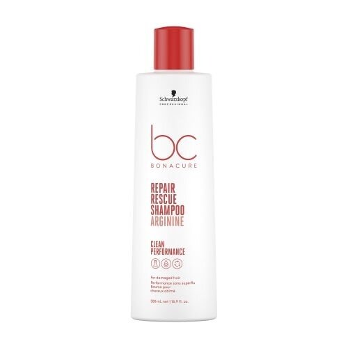 Schwarzkopf Bonacure Clean Performance Repair Rescue Shampoo 500ml 