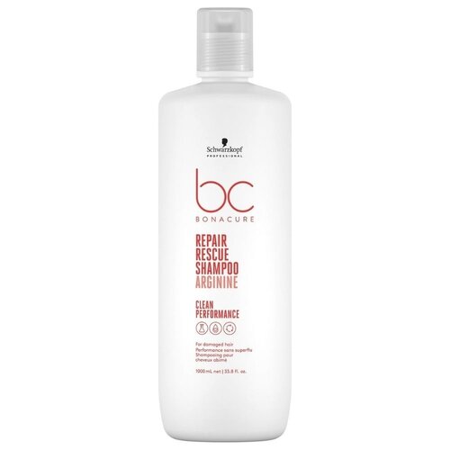 Schwarzkopf Shampoing réparateur Bonacure Clean Performance, 1 000 ml 