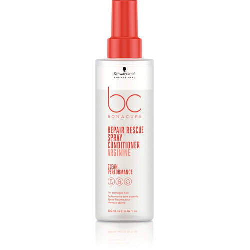 Schwarzkopf Bonacure Clean Performance Repair Rescue Spray Conditioner 200ml 