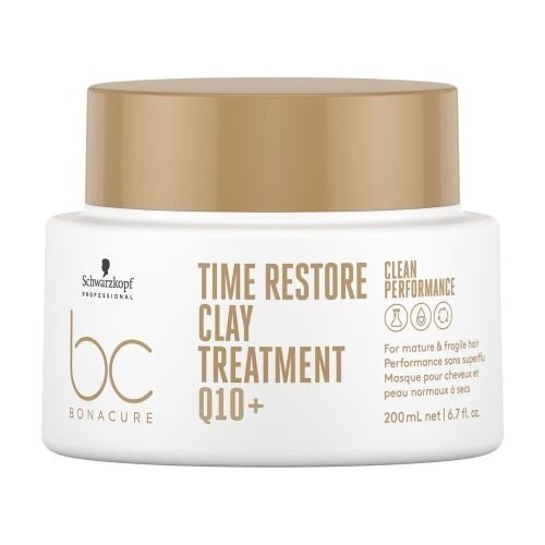 Schwarzkopf Bonacure Clean Performance Time Restore Clay Treatment 200ml 