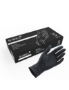 Latex Handschoenen, Herbruikbaar, Kleur zwart, 20 stuks