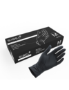 Latex Handschoenen, Herbruikbaar, Kleur zwart, 20 stuks