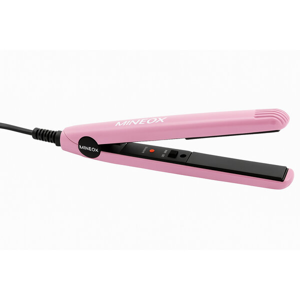 Lisseur et fer à boucler professionnel Mineox mini, rose