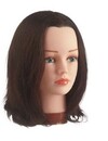 Tête d'entraînement Betty, 100% vrais cheveux