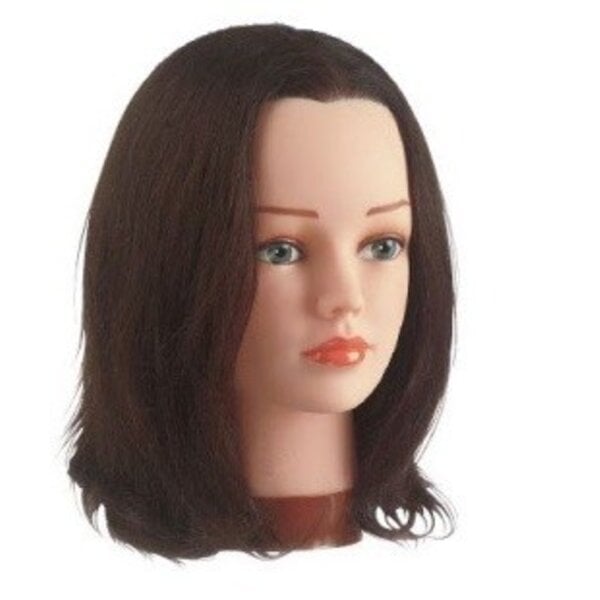 Oefenhoofd Betty, 100% echt haar