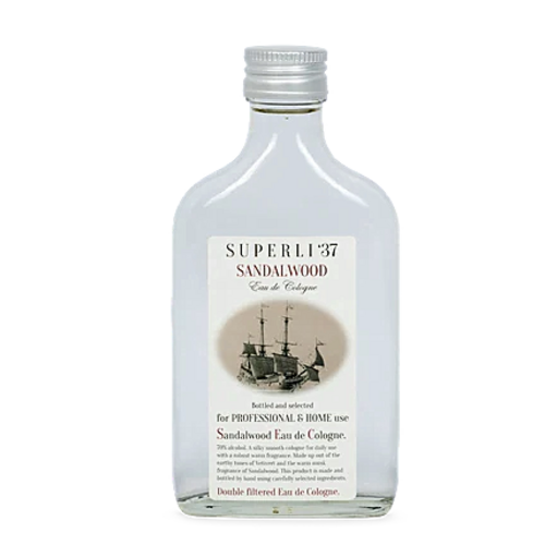 Superli ‘37 Eau de Cologne de luxe au bois de santal, 200 ml 