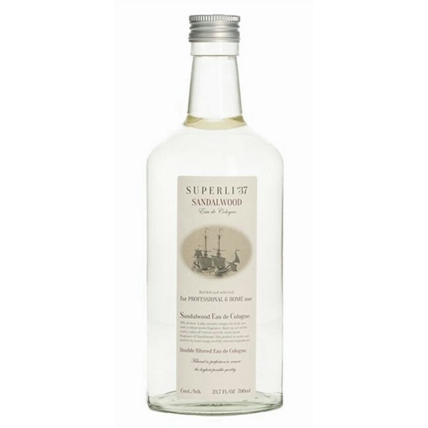 Eau de Cologne de luxe au bois de santal, 700 ml
