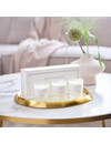 Fresh Linen Mini Candle Gift Set