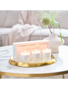 Fresh Linen Mini Candle Gift Set