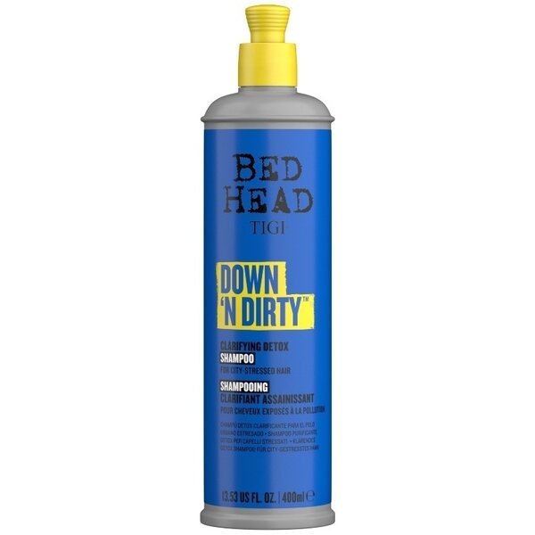 Shampoing détoxifiant Bed Head Down'n Dirty, 400 ml