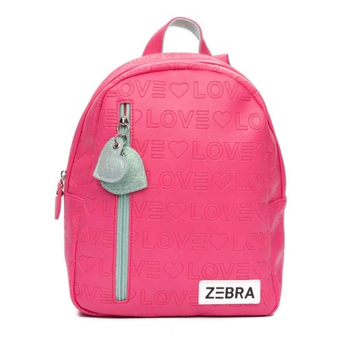 ZEBRA Rugzak LOVE Pink ZEBRA Rugzak LOVE Pink