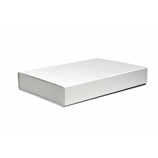 claerpack boîte magnétique 26 x 37 x 6  cm  blanc mate