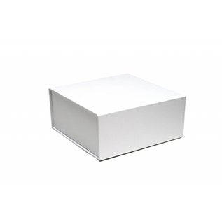 claerpack boîte magnétique 15 x 15 x 5 cm  blanc mate