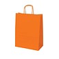 claerpack bth BTH blanc sacs avec des poignées torsadées couleur orange