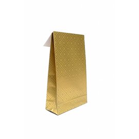 claerpack giftbag Geschenkzak Tile Gold R67202B