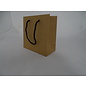 torino claerpack Torino 16 x 8 x 16 cm sac en kraft avec des cordelières noirs
