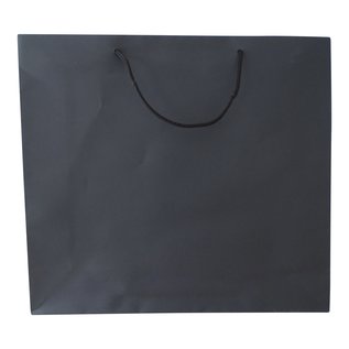 torino claerpack TORINO 42 x 12 x 38 cm  sac en kraft avec des cordelières noir