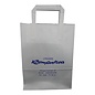 claerpack PHV Witte kraftzakken met een plat handvat 18 x 8 x 22 cm 500 zakken