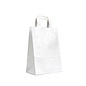 claerpack PHV Sacs cabas  blanc à poignées plates 22 x 10 x 28 cm 250  sacs