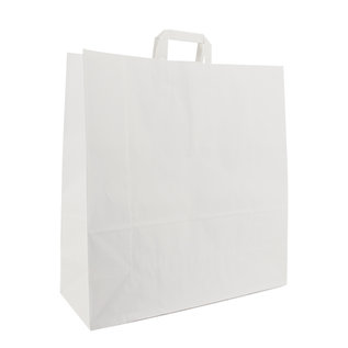 claerpack PHV Sacs cabas  blanc à poignées plates 45 x 17 x 48 cm  150 sacs