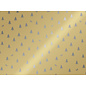 rotalia Papier cadeau Rotalia R33104 M or avec des arbres en argent