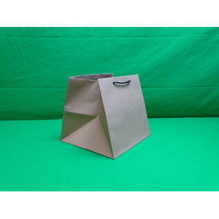torino claerpack TORINO 33 x 35 x 29  cm  sac en kraft avec des cordelières noir