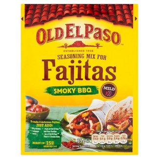 Old El Paso Old El Paso Fajita Spice Mix Smokey BBQ 35g