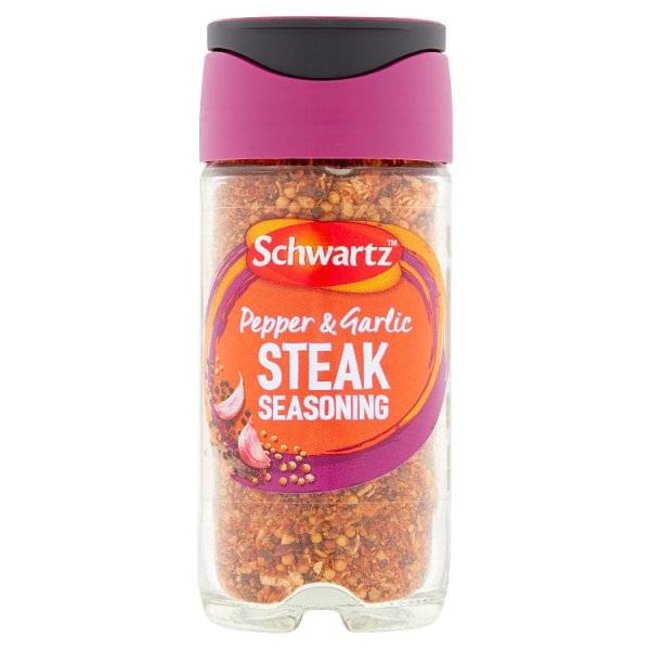 Schwartz Steak Seasoning Pepper & Garlic 46g