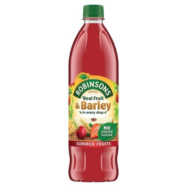 Robinsons Fruit & Barley Summer Fruits No Added Sugar 1L
