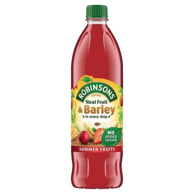 Robinsons Robinsons Fruit & Barley Summer Fruits No Added Sugar 1L