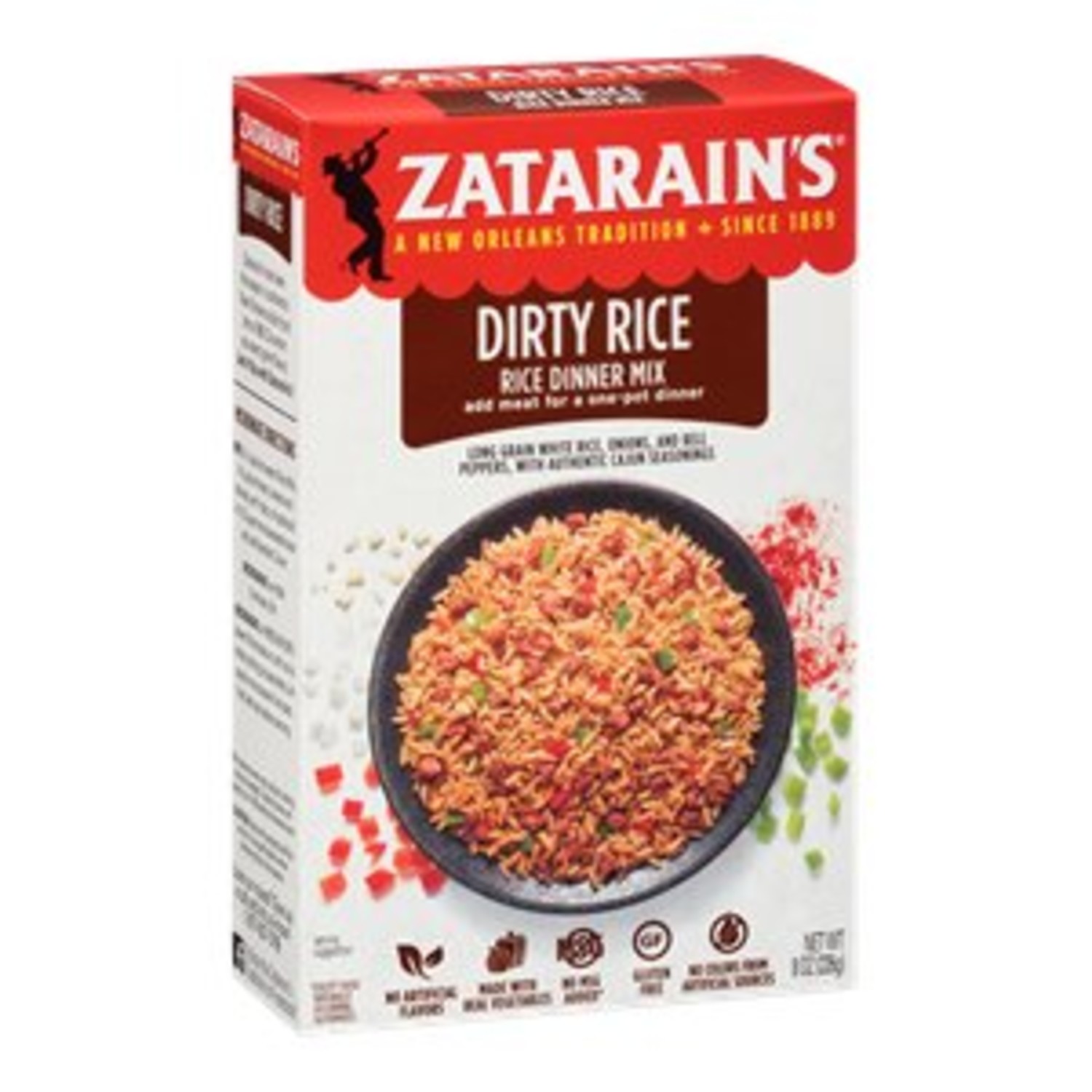 Zatarains Dirty Rice Mix 8oz Kellys Expat Shopping