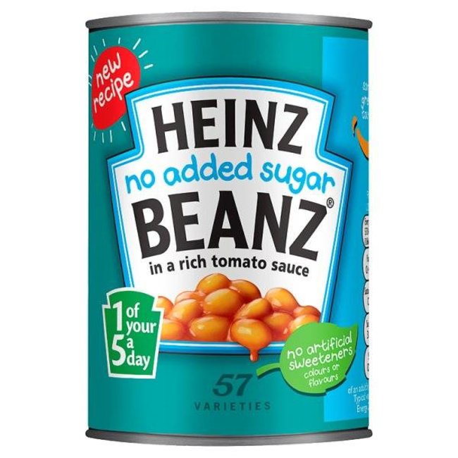 Heinz Heinz  Beanz No Added Sugar 415g