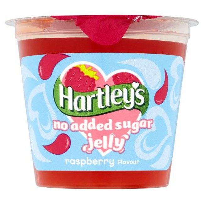 Hartleys No Added Sugar Raspberry Jelly Pot 115g BBD: 31-10-2025
