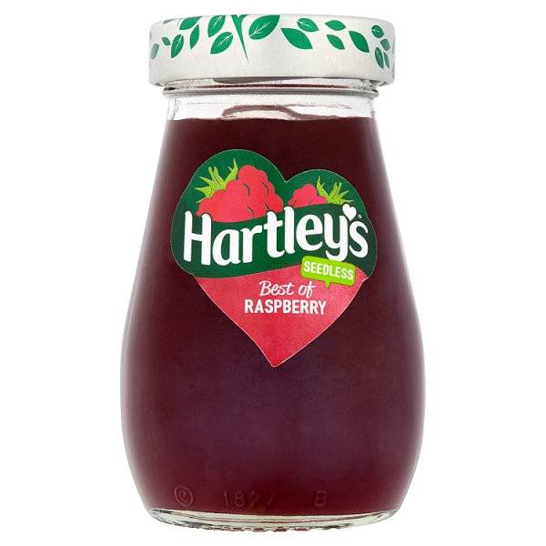 Hartley's Best Seedless Raspberry Jam Kellys Expat Shopping