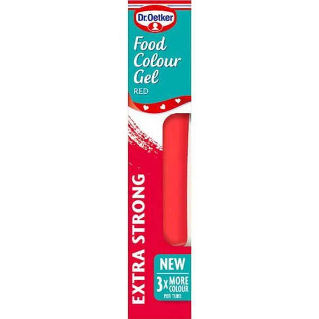 Dr. Oetker Gel Food Colour Bright Red 15g