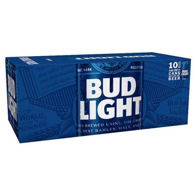 Budweiser Bud light (10 pack)