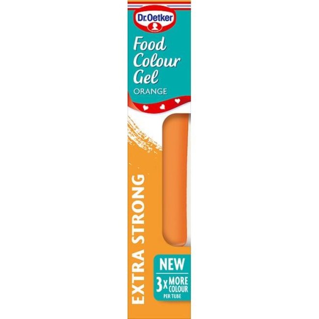 Dr. Oetker Gel Food Colour Orange 15g THT: 31-12-2025