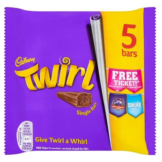Cadbury Twirl 5pk