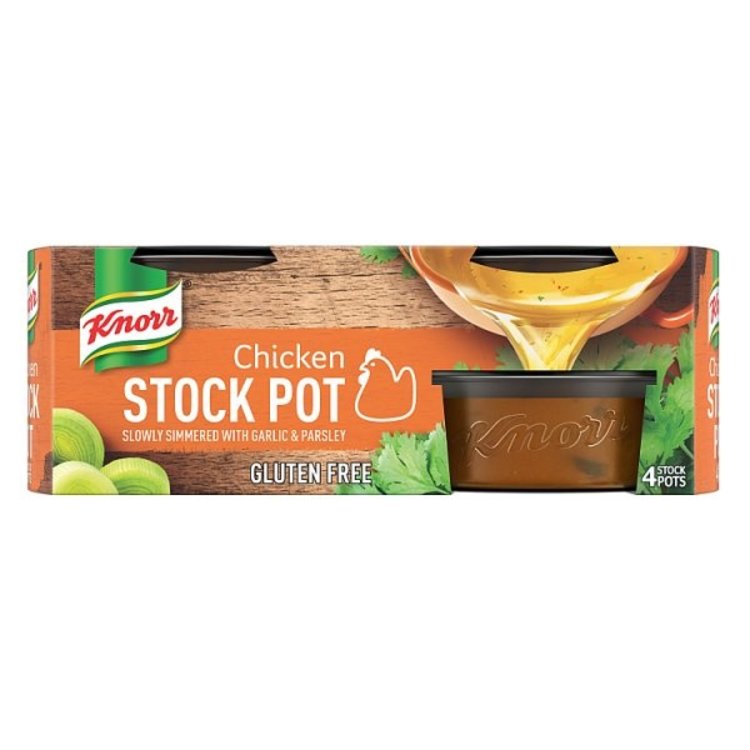 Knorr Stock Pot Chicken, 4x28g British Cooking Ingredients Kellys
