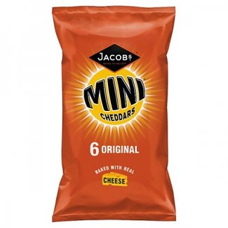 Jacob's Jacob's Baked Mini Cheddars Cheese Biscuits 6pk